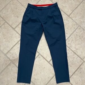 Men's Navy Commute Performance Stretch Chino Pants